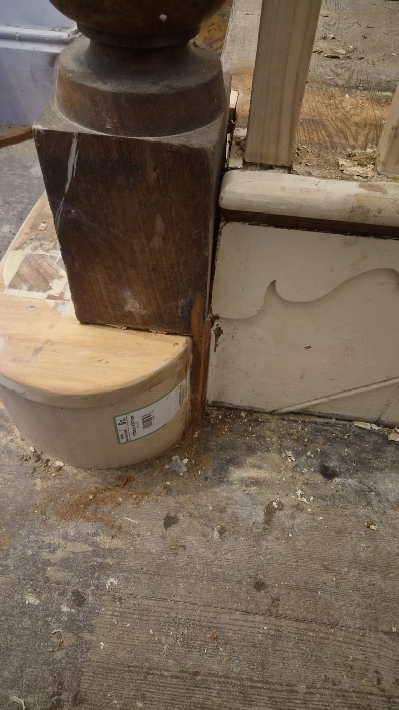 Staircase timber repair