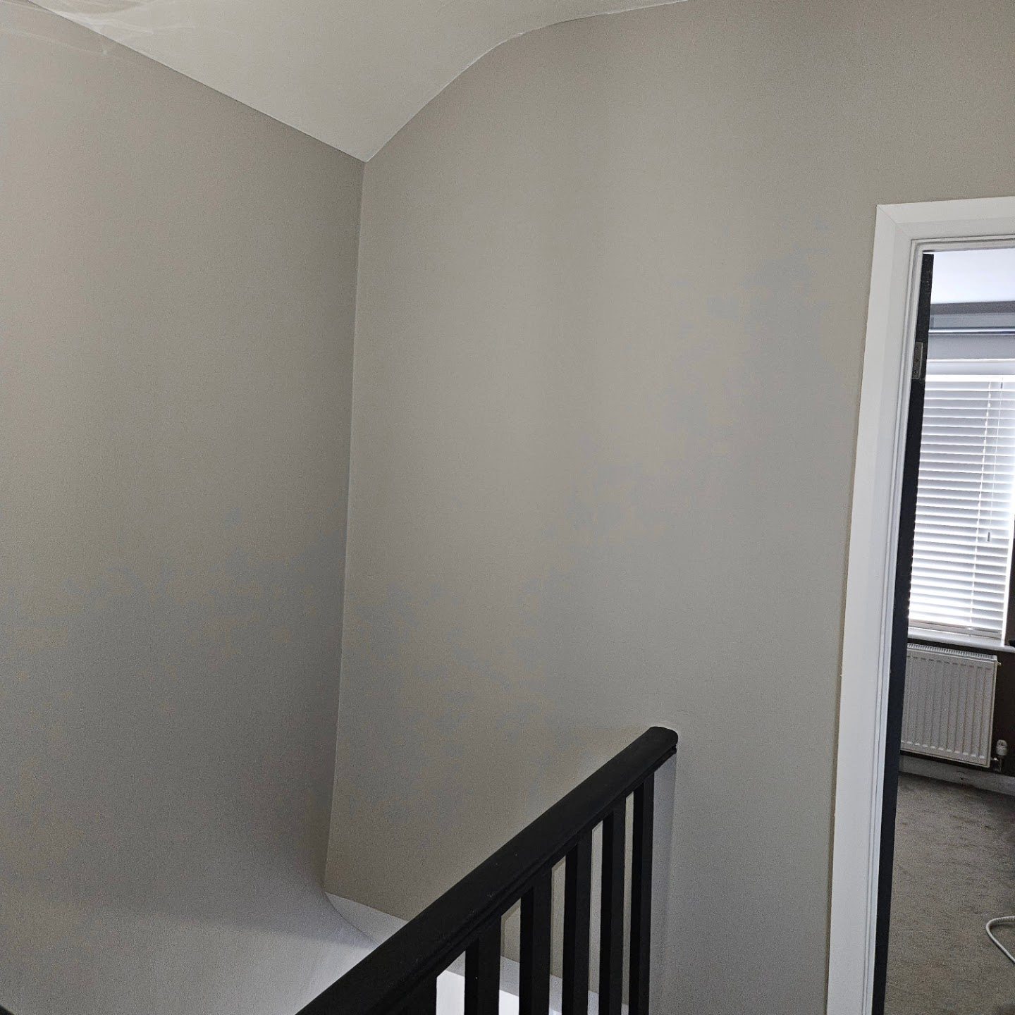 Staircase and landing decoration
